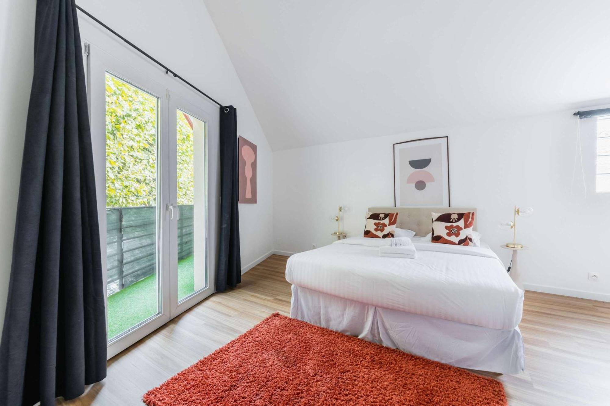 Villa Romainville Paris Pour 8 Personnes - Flat-Guest Exterior foto